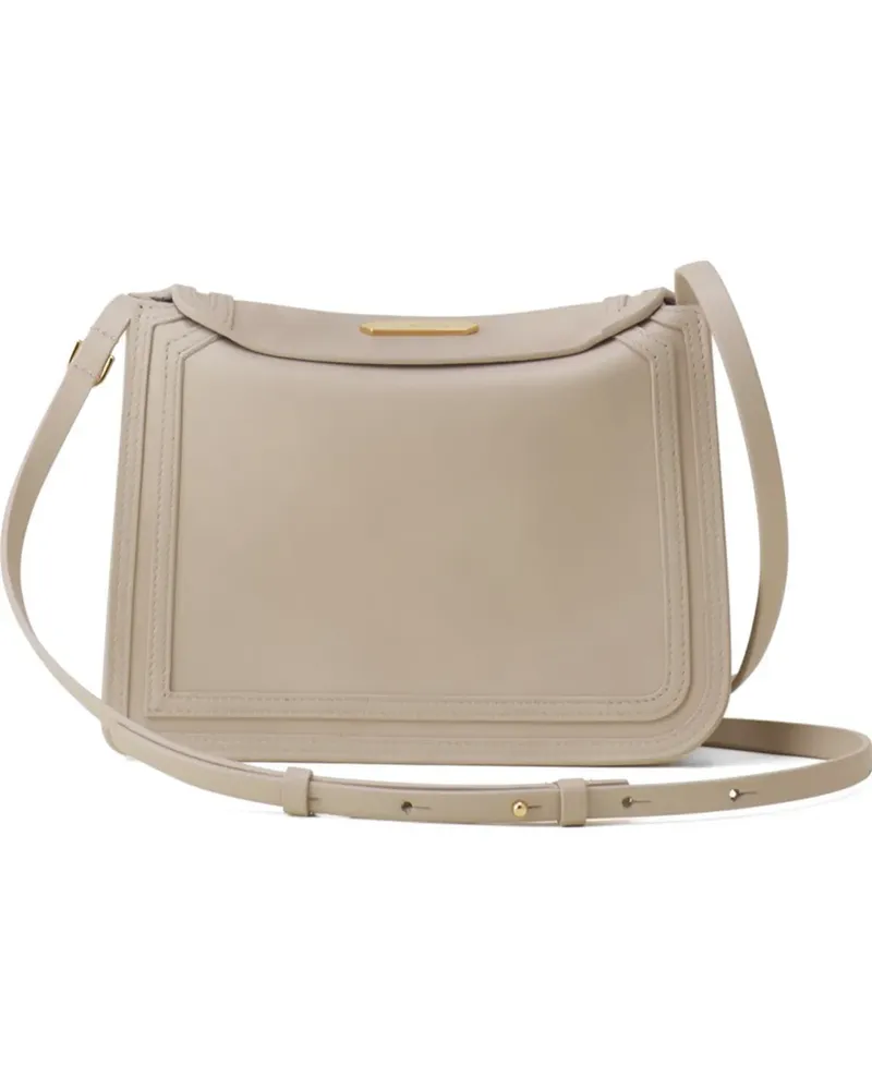 Lanvin Goldfarbene Umhängetasche - Nude Nude