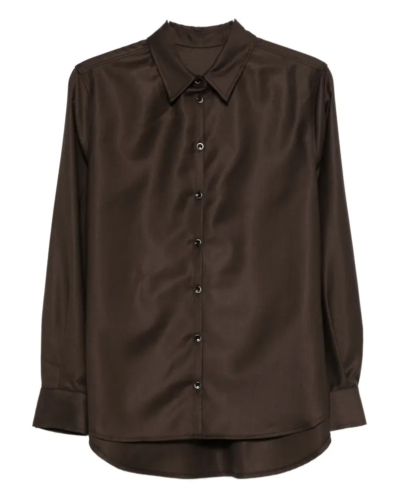 nine:inthe:morning button-fastening shirt - Braun Braun
