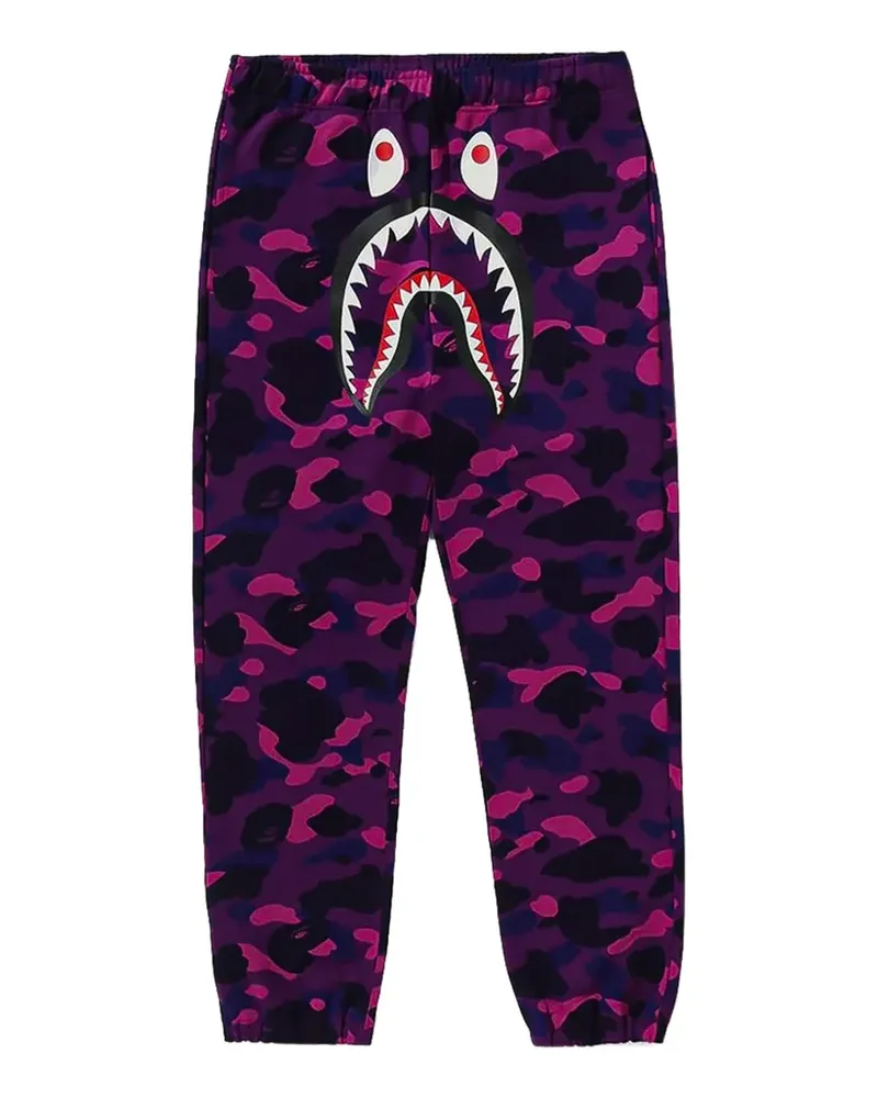 BAPE Color Camo Shark track pants - Violett Violett