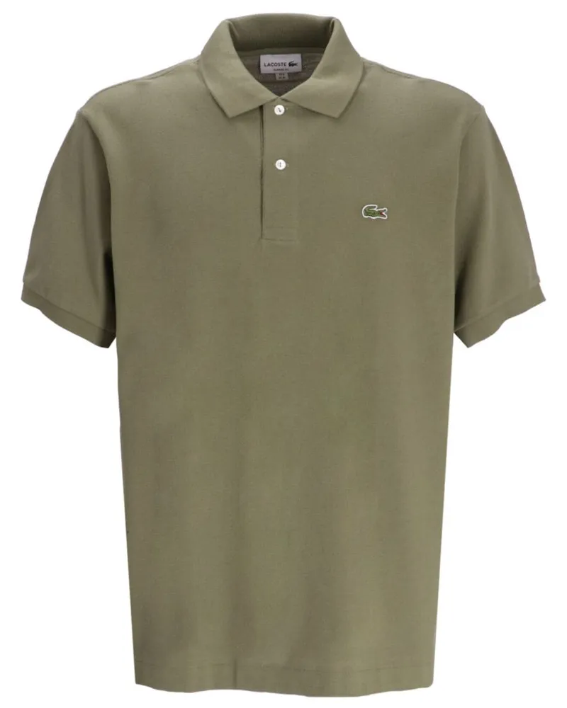 Lacoste Poloshirt mit Logo-Stickerei - Grün Grün