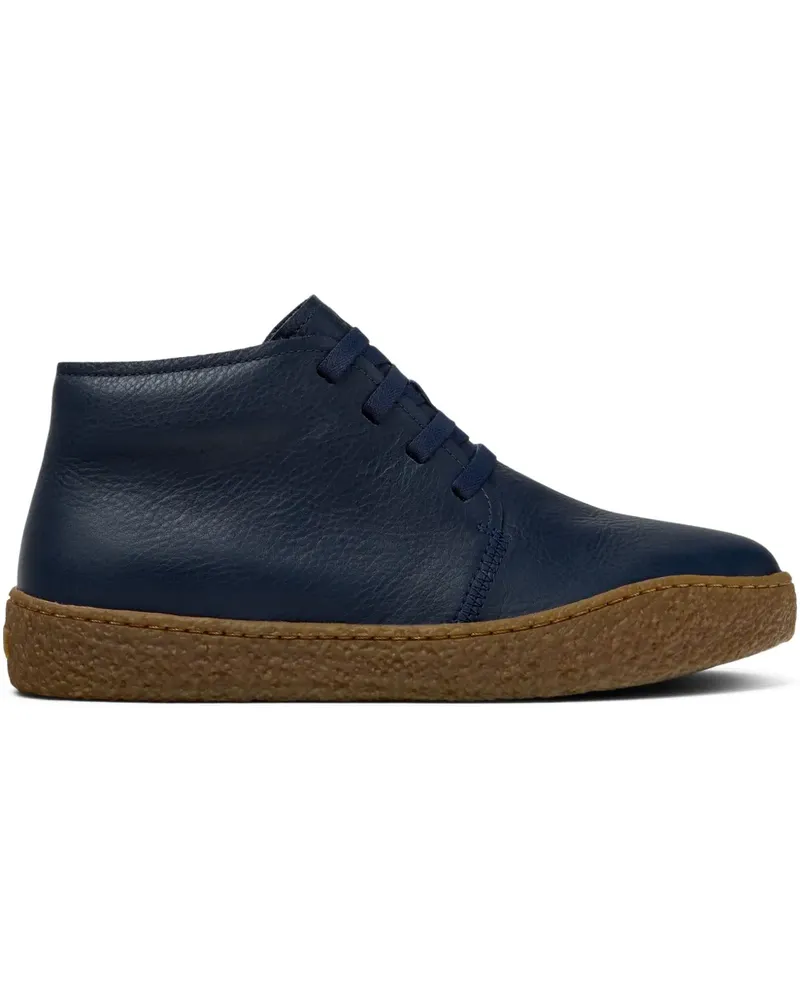 Camper Peu Terreno Schnürstiefel - Blau Blau