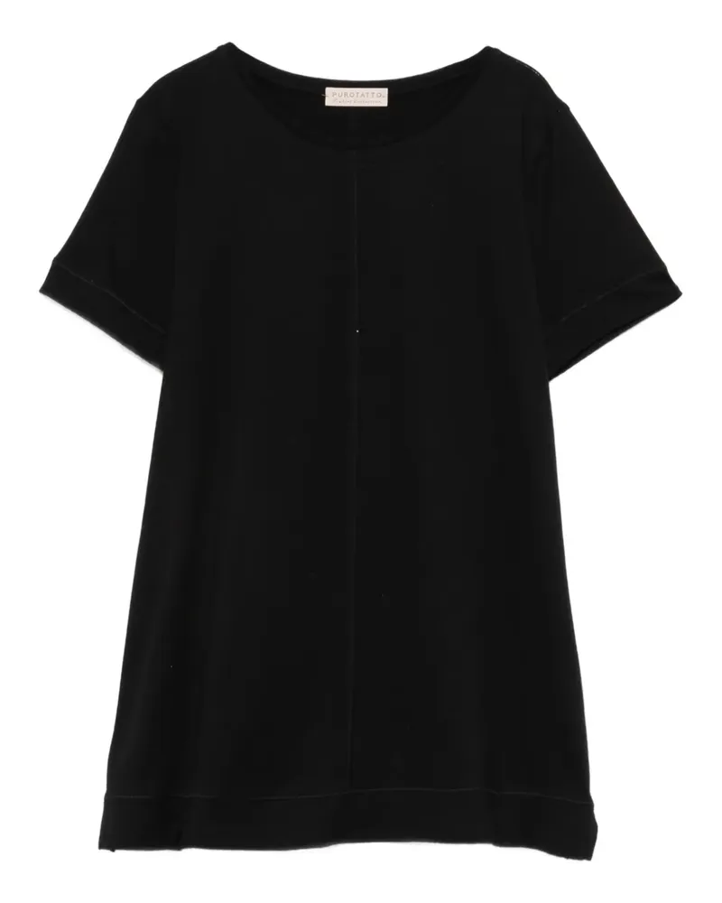Purotatto short-sleeve T-shirt - Schwarz Schwarz