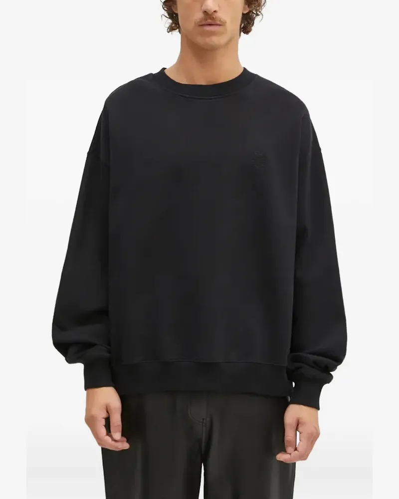 1017 ALYX 9SM Sweatshirt mit Stickerei - BLK0001 Blk0001