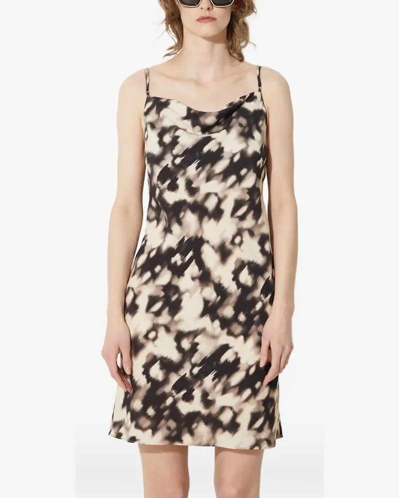 Samsøe & Samsøe cowl-neck mini dress - Nude Nude