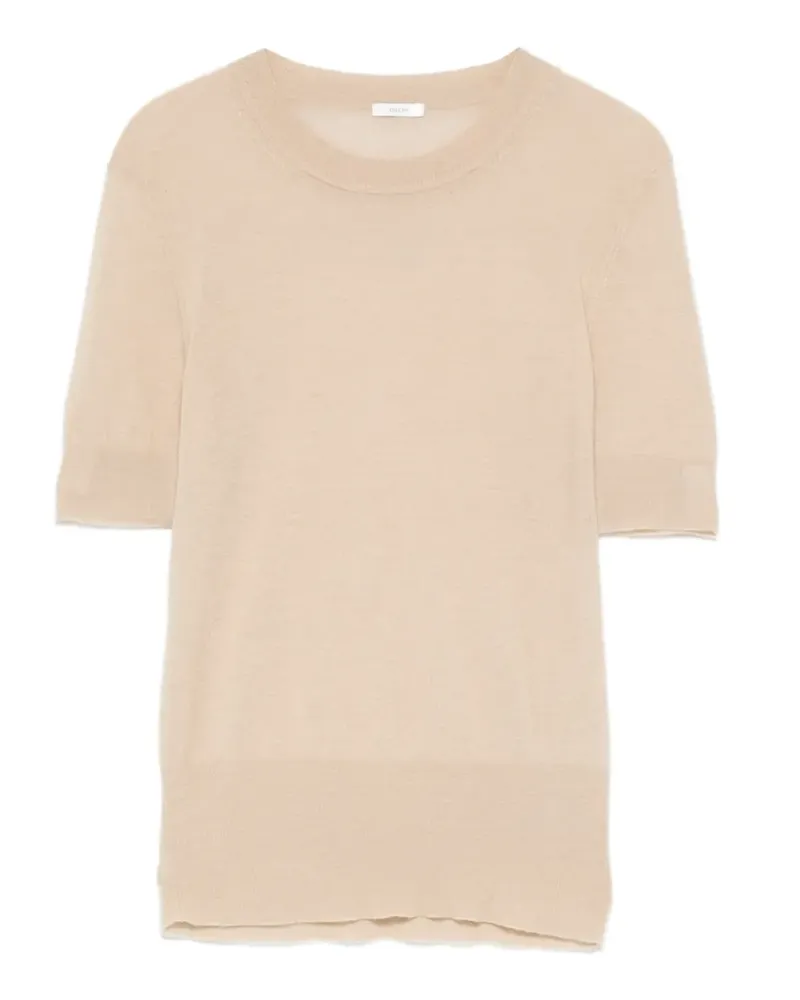 Joseph Cashair short-sleeve top - Nude Nude