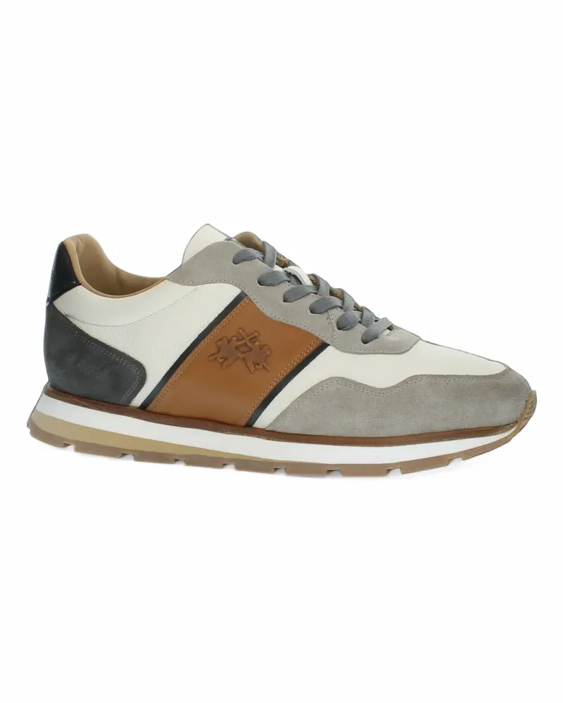 La Martina Sneakers mit Logo-Prägung - Nude Nude