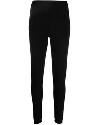 Moschino Leggings mit Logo-Print Schwarz