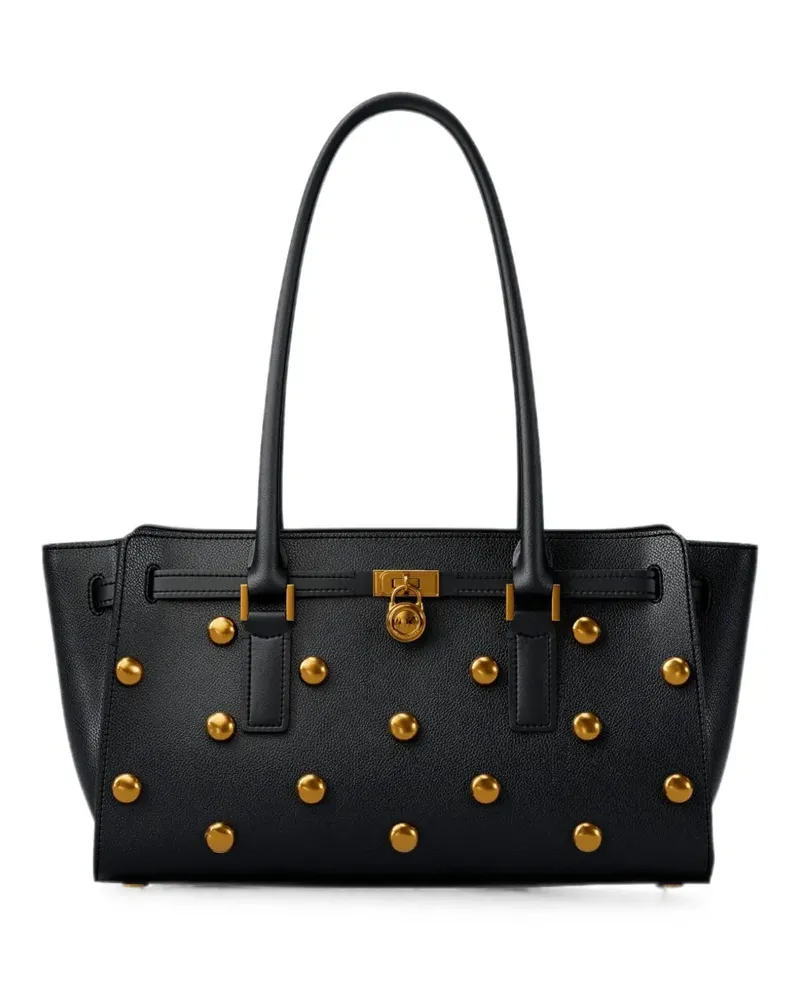 Michael Kors Hamilton Handtasche aus Leder - Schwarz Schwarz