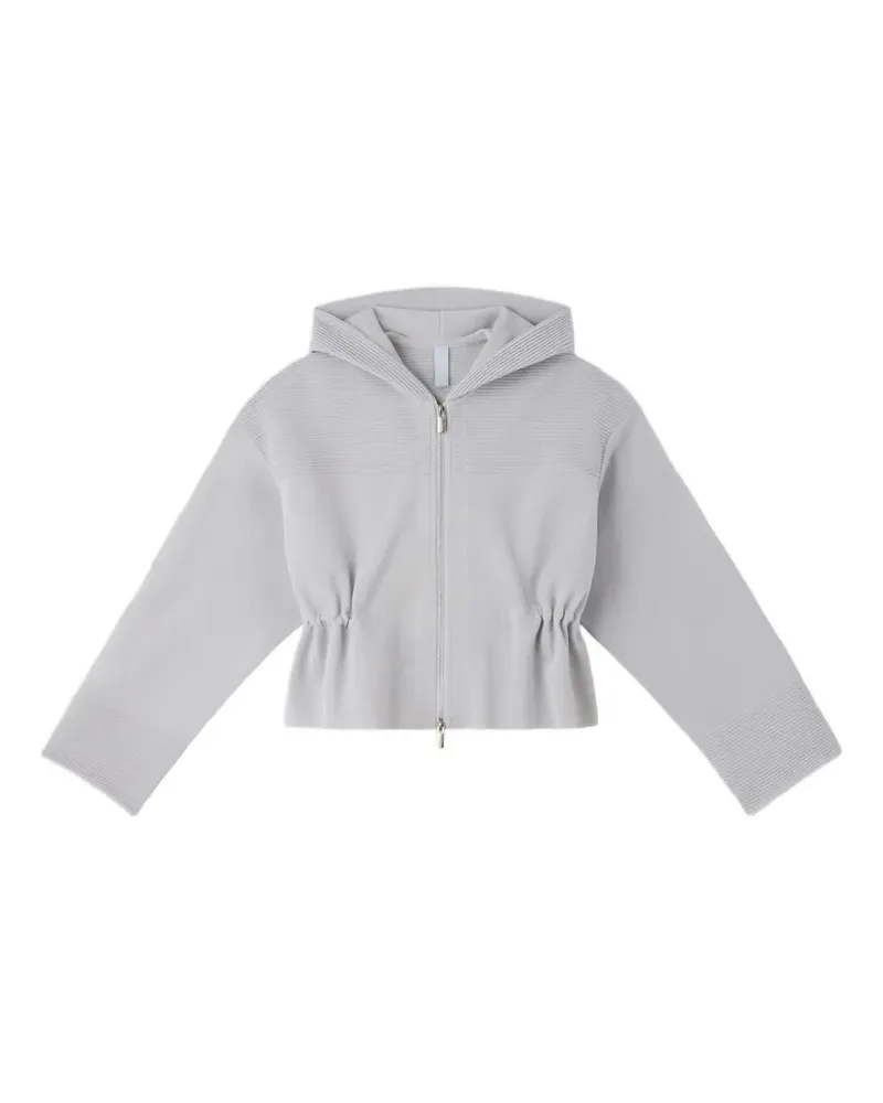 CFCL Milan zip-up hooded jacket - Grau Grau