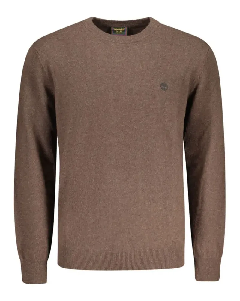 Timberland Pullover mit Logo-Stickerei - Braun Braun