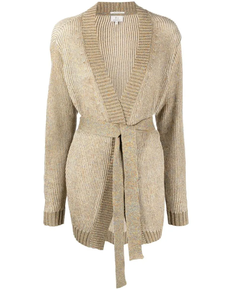 Woolrich Cardigan mit Schleifenverschluss - Nude Nude