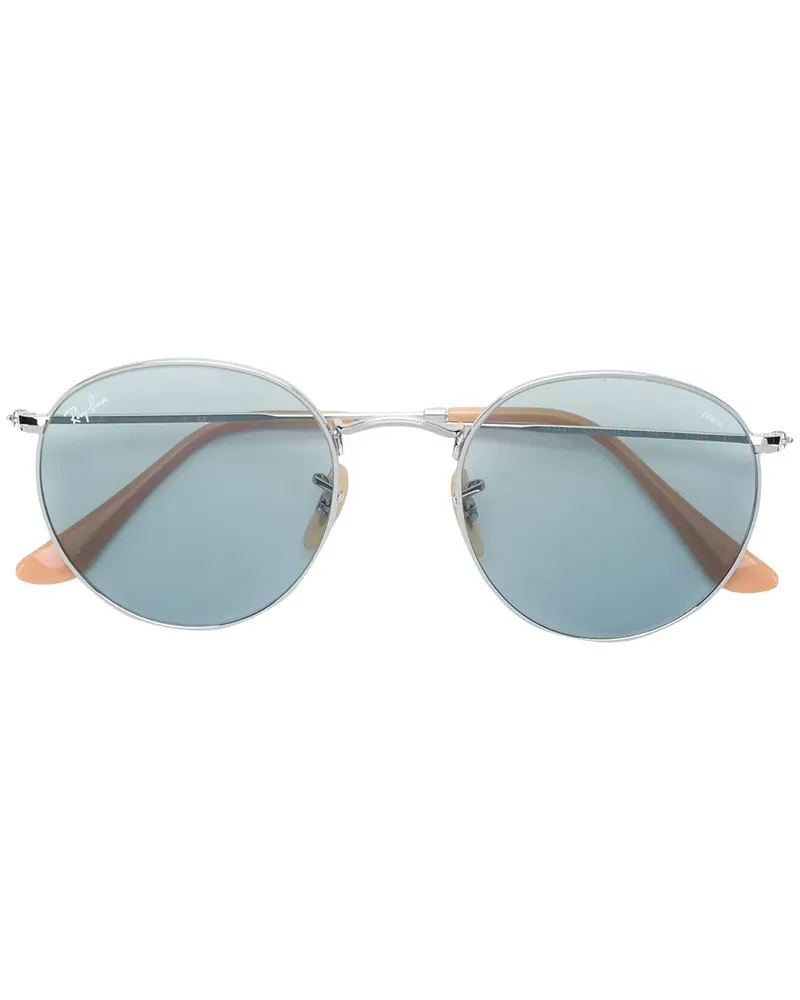 Ray Ban round frame sunglasses - Metallic Metallic