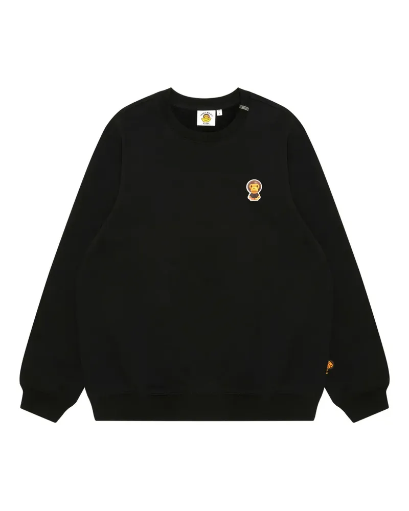 BAPE Sweatshirt mit grafischem Print - Schwarz Schwarz