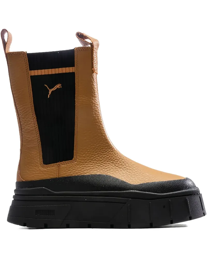 Puma Mayze Stiefel mit Plateau - Braun Braun