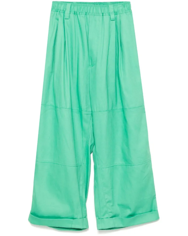 Meryll Rogge Workware Chino mit Kordelzug - Grün Grün