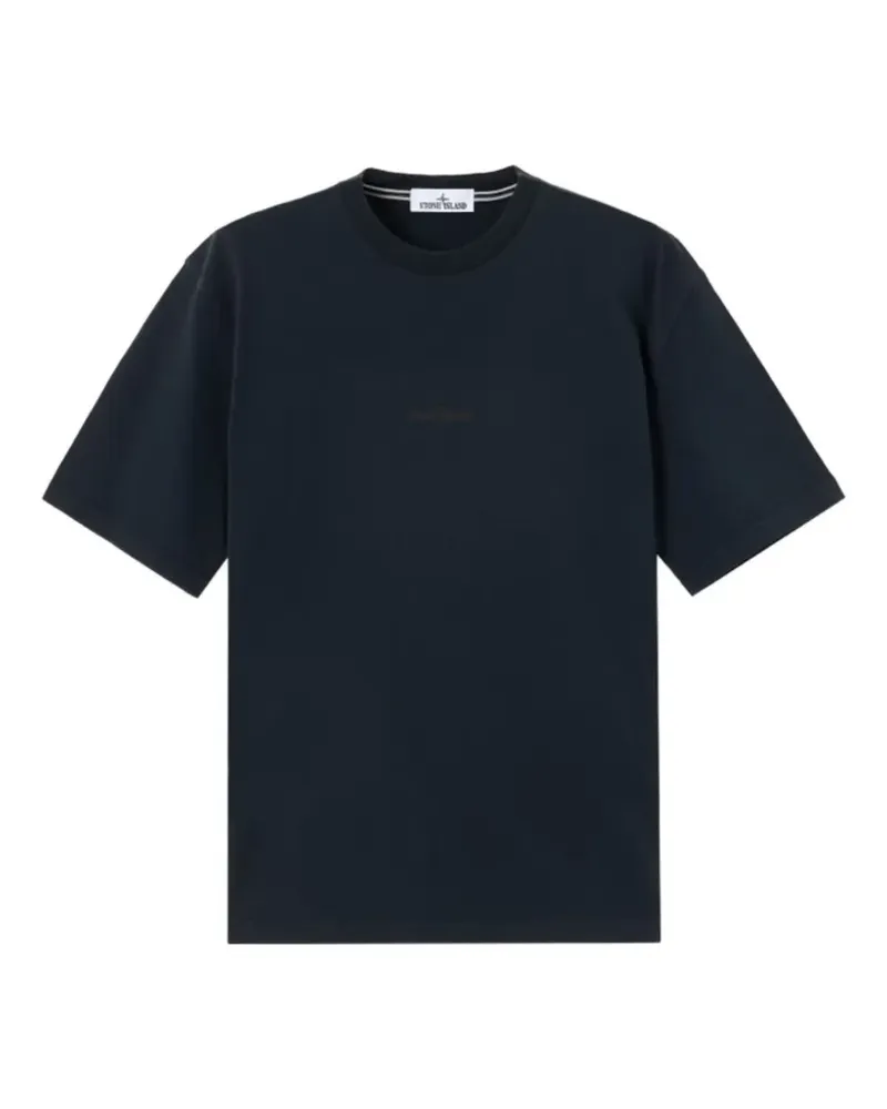 Stone Island 2100001 organic cotton jersey T-shirt - Blau Blau
