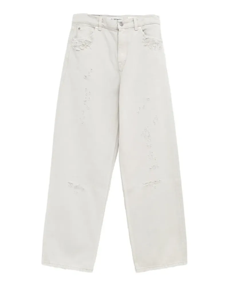 Our Legacy distressed wide-leg jeans - Weiß Weiß