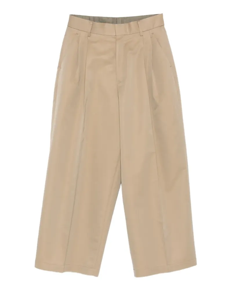 kolor pleated trousers - Nude Nude