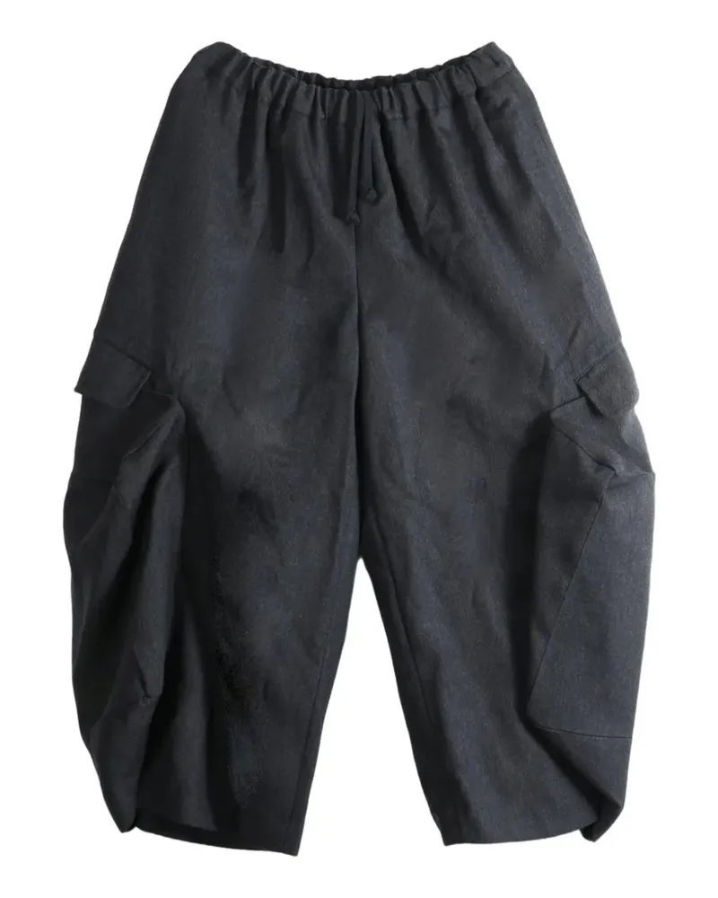 Comme des Garçons Cropped-Hose mit aufgesetzten Taschen - Grau Grau