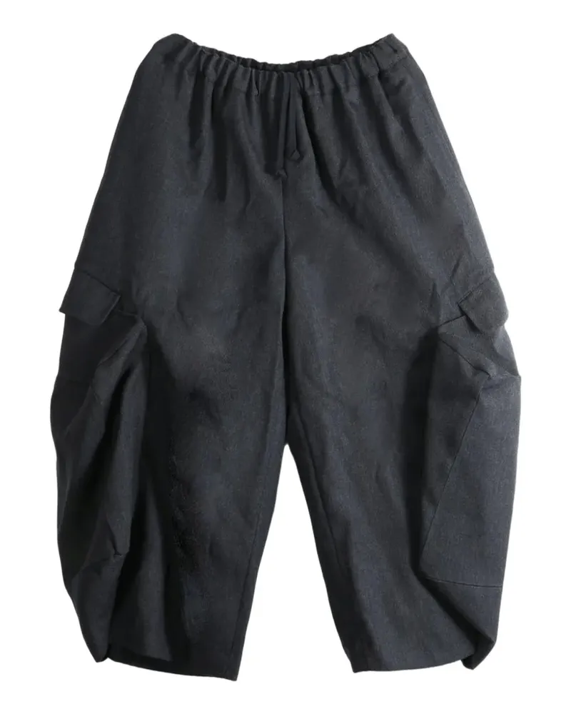 Comme des Garçons Cropped-Hose mit aufgesetzten Taschen - Grau Grau