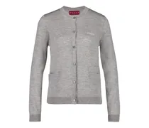 Geknöpfter Cardigan - Grau