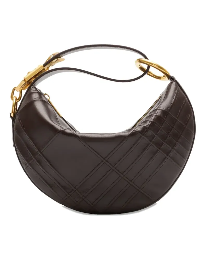 Burberry Knight Arc Tote Bag mit Biesen - Braun Braun