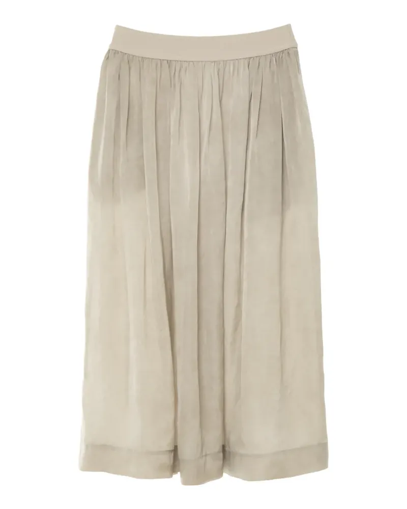 Uma Wang Gillian midi pleated skirt - Nude Nude