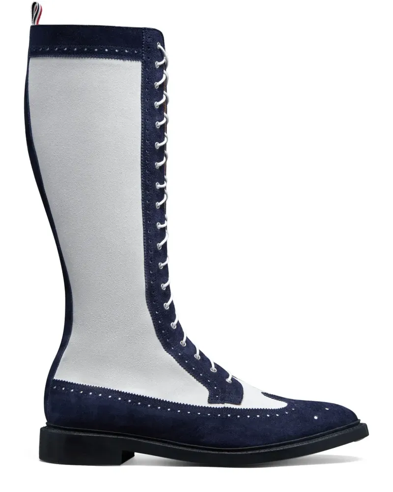 Thom Browne Longwing Schnürstiefel - Weiß Weiß