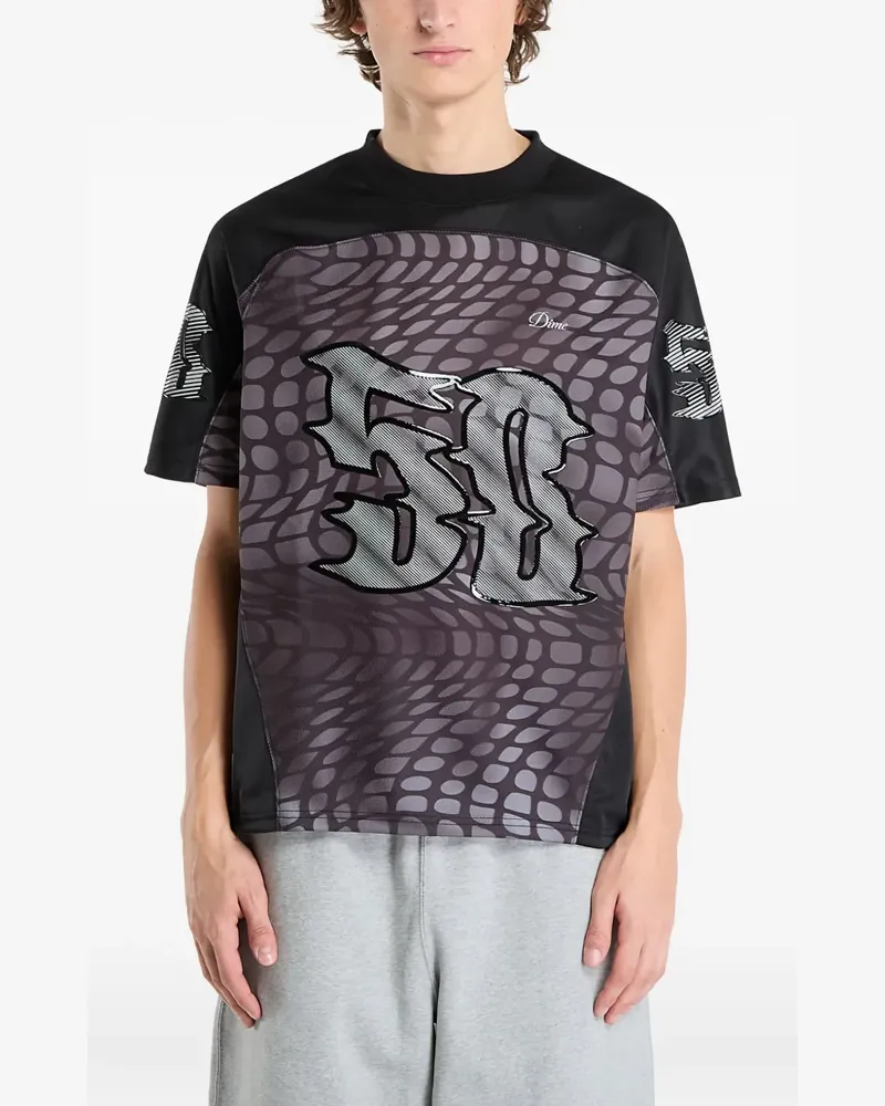 Dime N50 graphic-print T-shirt - Schwarz Schwarz