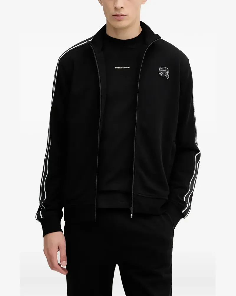 Karl Lagerfeld Sweatshirt mit Logo - Schwarz Schwarz