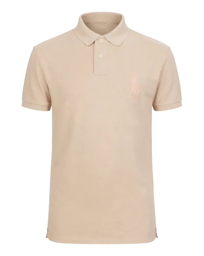 Ralph Lauren Poloshirt mit Polo Pony - Nude Nude