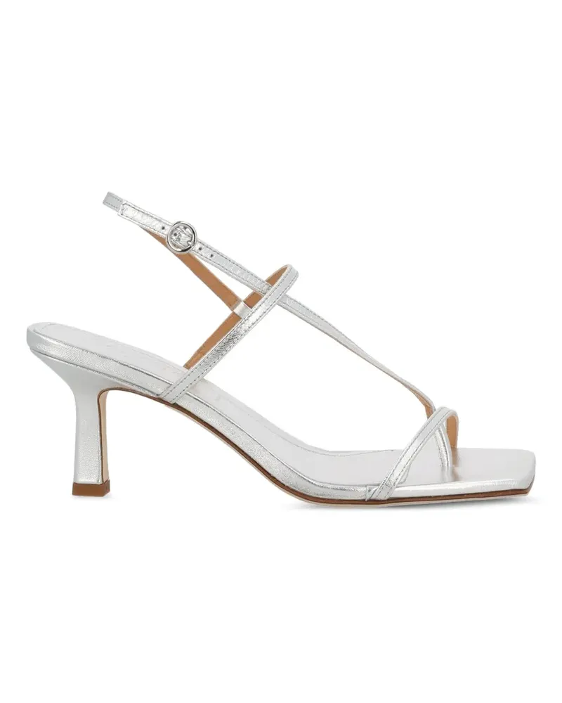 aeyde Sandalen mit Absatz - Silber Silber
