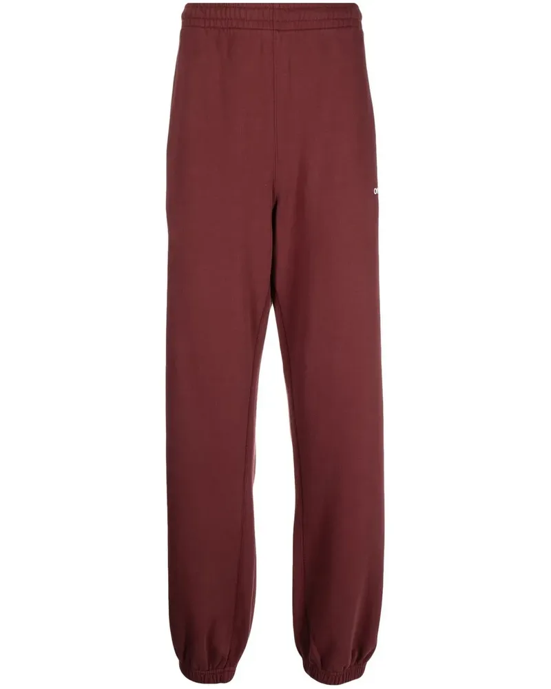OFF-WHITE Jogginghose mit Logo-Print - Blau Blau