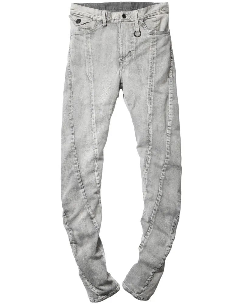 Julius Klassische Tapered-Jeans Grau