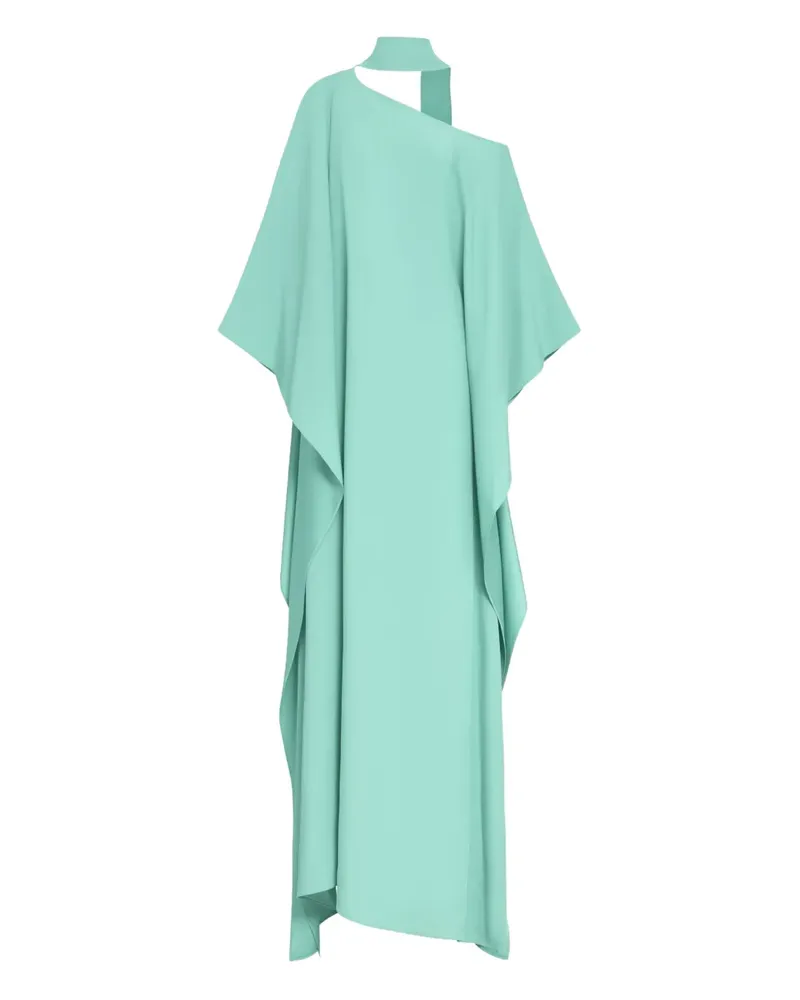 Taller Marmo Barths Maxikleid mit asymmetrischem Ausschnitt - Blau Blau