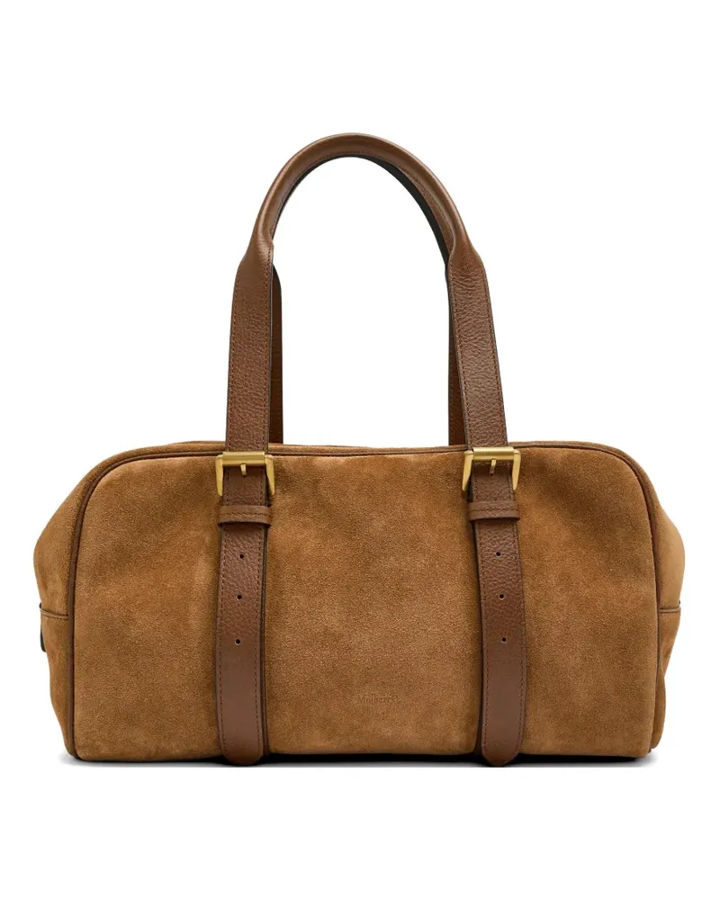 Mulberry Boston Schultertasche mit Schnalle - Braun Braun