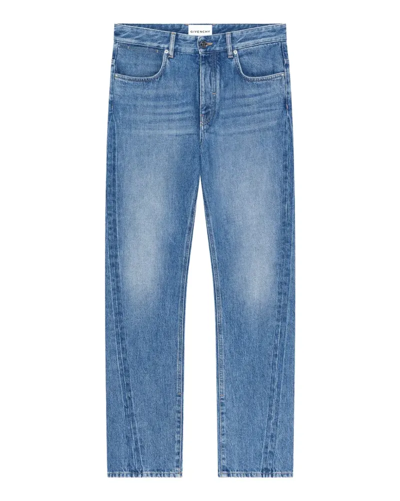 Givenchy Couture Seam Jeans mit Shadow-Wash - Blau Blau