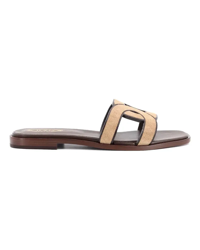 TOD'S flat sandals - Nude Nude