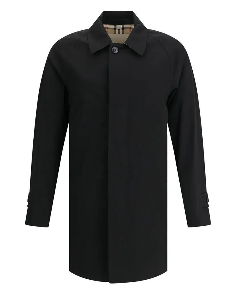 Burberry Camden Heritage Kurzmantel - Schwarz Schwarz