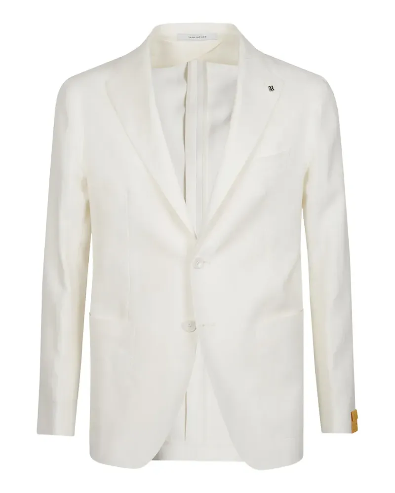 Tagliatore notched-lapel blazer - Weiß Weiß