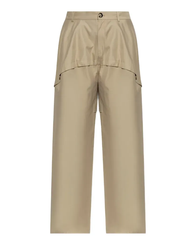 Loewe layered trousers - Nude Nude