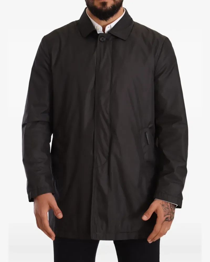 Dolce & Gabbana Geknöpfter Trenchcoat - Schwarz Schwarz