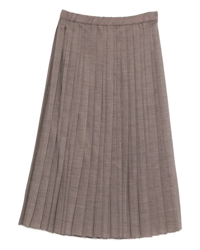 Antonelli Firenze Orvieto pleated skirt - Braun Braun