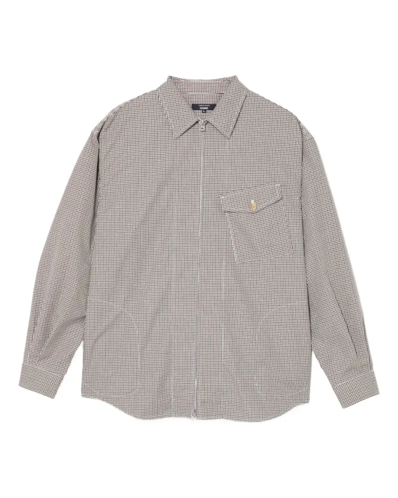 Comme des Garçons Karierte Jacke - Braun Braun