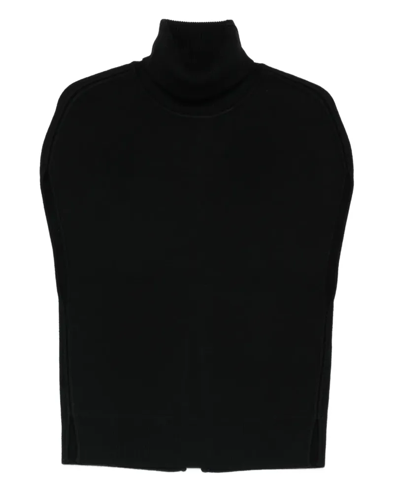 Totême double-knit vest - Schwarz Schwarz