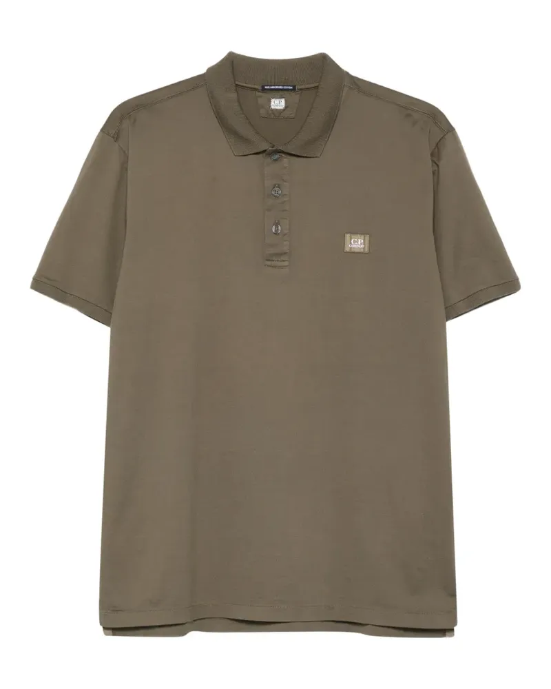 C.P. Company Jersey-Poloshirt mit Knöpfen - Grün Grün