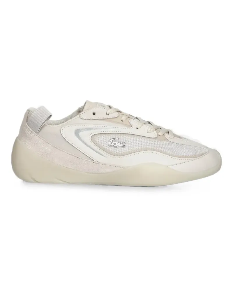 Lacoste Side Low panelled mesh sneakers - Nude Nude