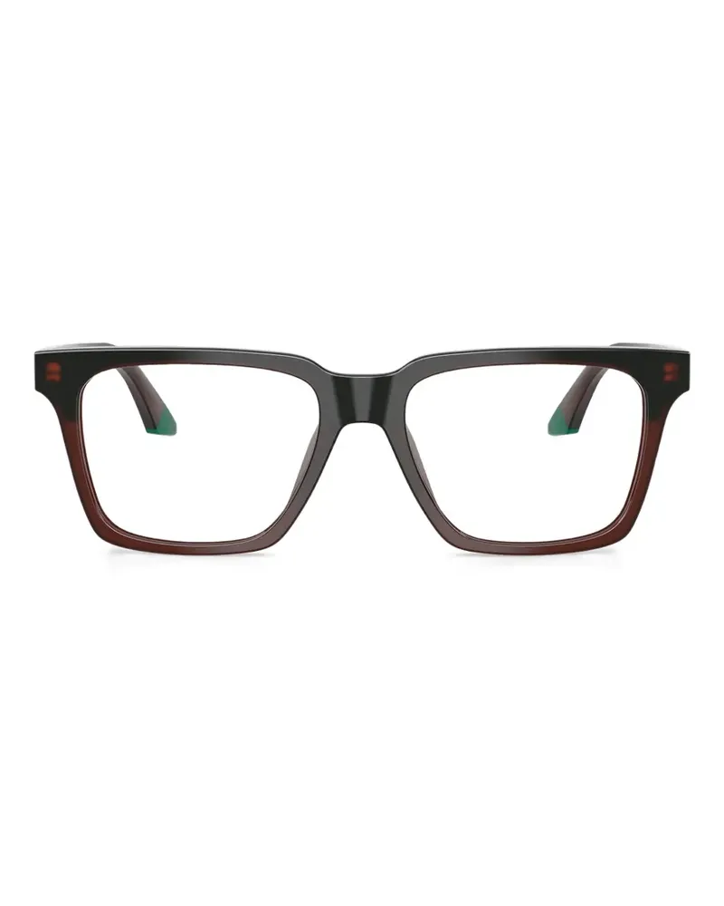 Emporio Armani Geometrische Brille - Braun Braun