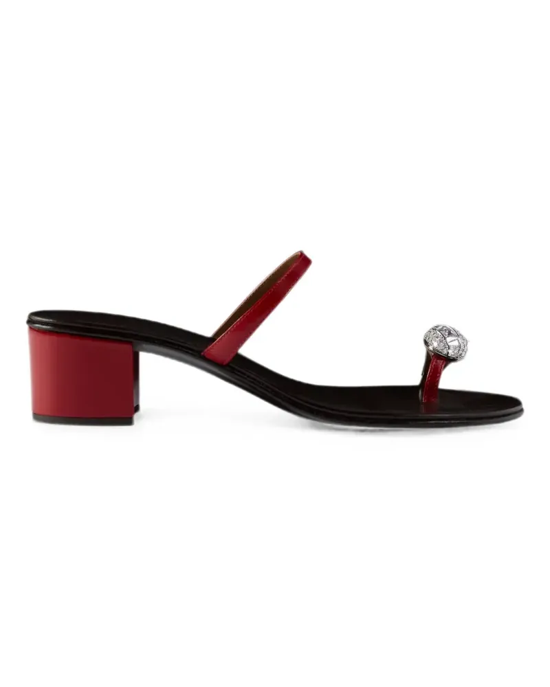 Giuseppe Zanotti Icon Ring40 sandals - Rot Rot