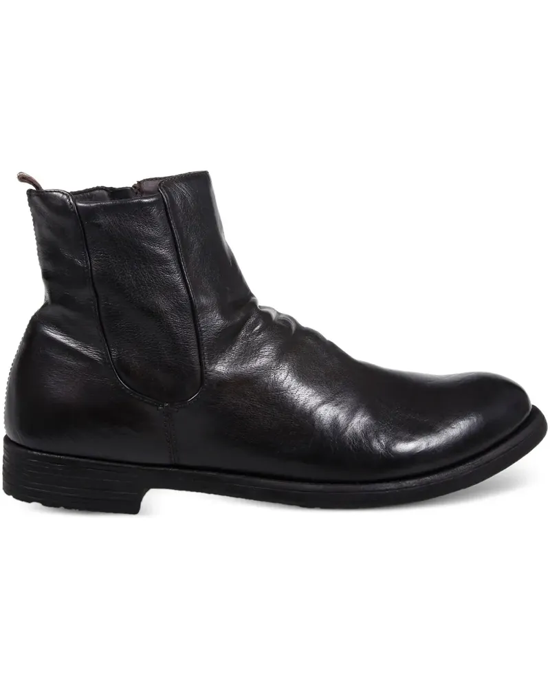 Officine Creative Italia leather ankle boots - Braun Braun
